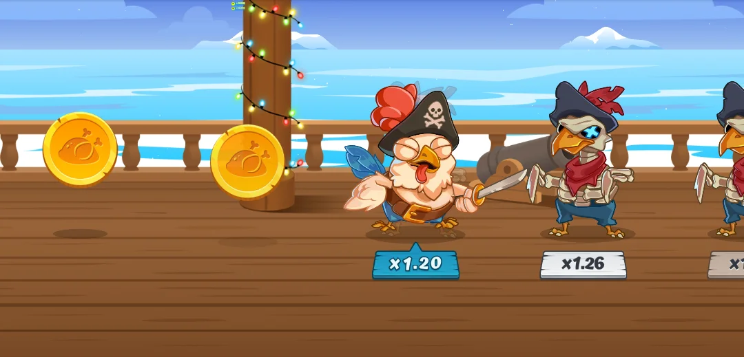 Chicken Pirate Game