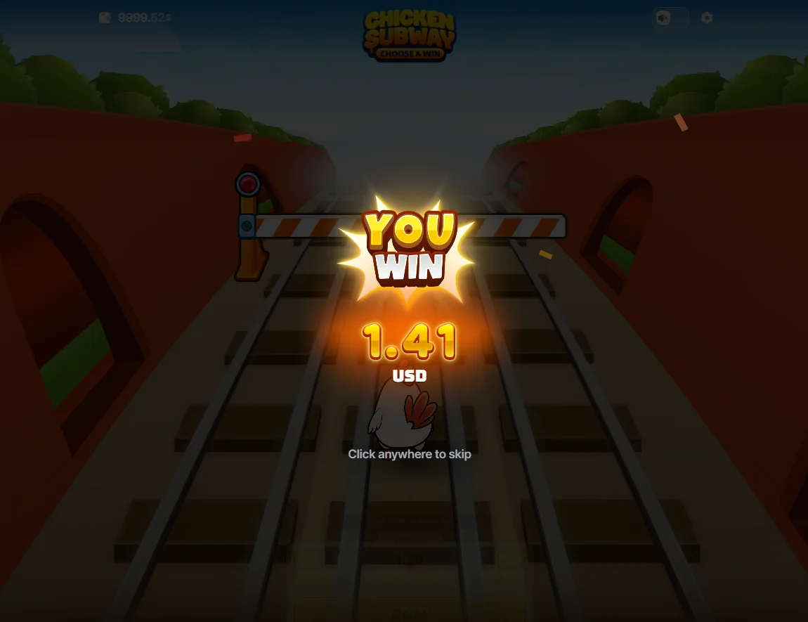 Chicken Subway Game