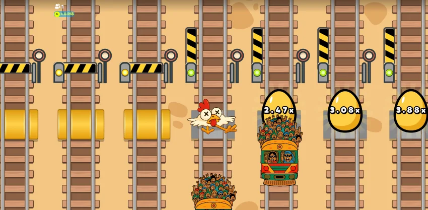Chicken Train App